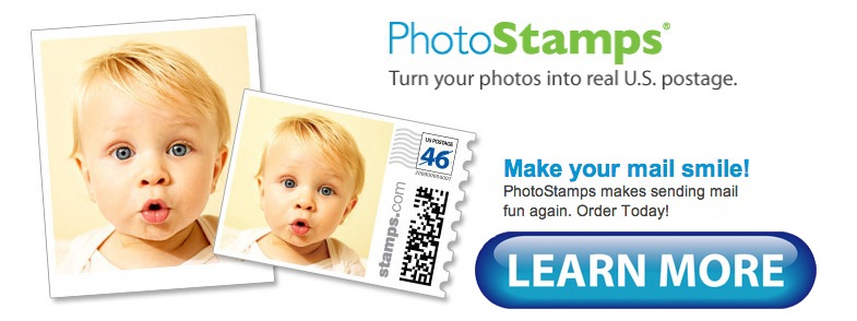 custom photo postage stamps