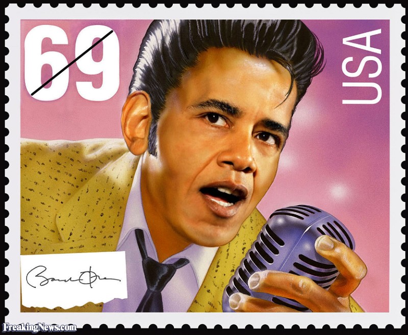 The Barack Presley Stamp